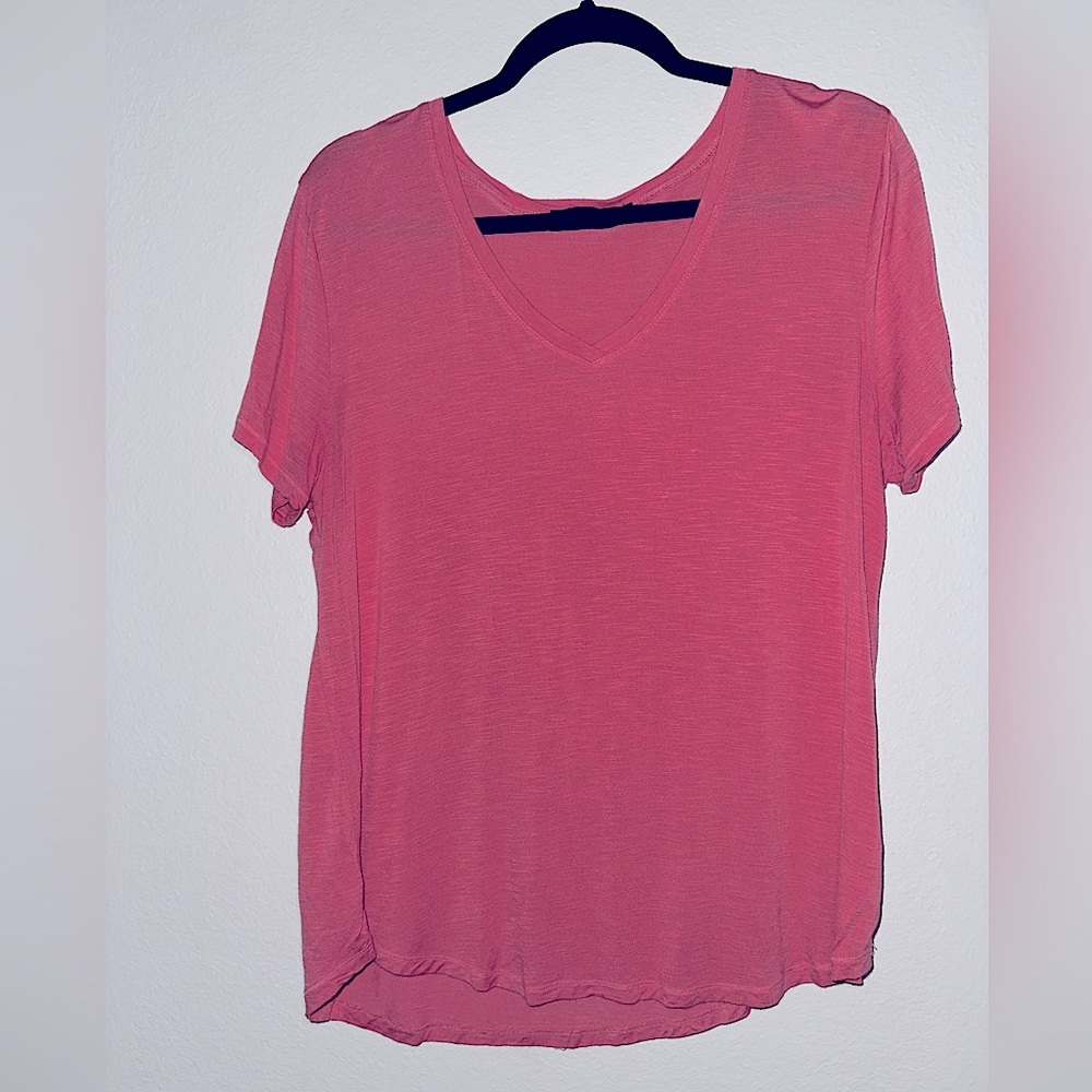 Women’s Pink Short-sleeve Blouse